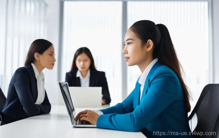 편향 극복을 위한 실천 가능한 전략 개발하기 - **Prompt 1: The Subtle Influence of Unconscious Bias in Hiring**
"A modern, brightly lit office ...