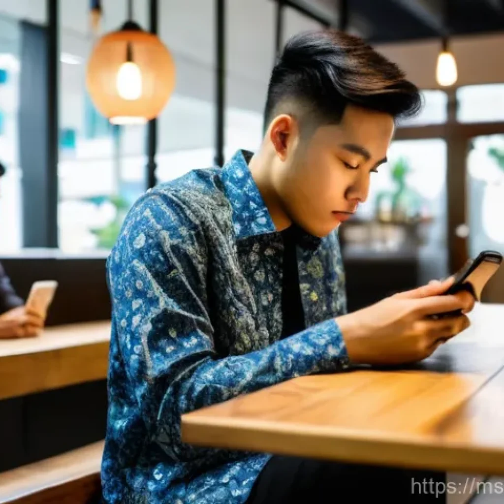 편향 극복을 위한 결단력 훈련 - **Prompt: Cognitive Bias in a Digital Age**
"A young Malay man, in his late 20s, dressed in a co...