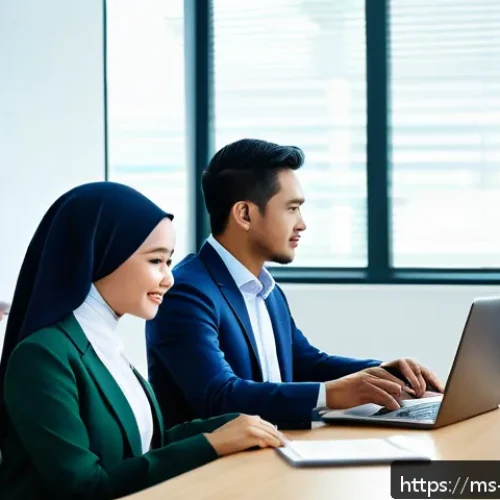 Home 17 편향을 극복하기 위한 의사결정 도구 - A modern Malaysian office scene showing a diverse group of professionals in a collaborative meeting,...